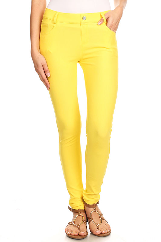Yelete Womens Pants | Yellow - Walmart.com