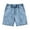 b-196Light Blue799, variant on PIMSSY Men Shorts Fashion Washed Distressed Loose Fit Drawstring Shorts Summer Casual Cropped Shorts Solid Color Outdoor Male Holiday Bottoms