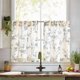 thumbnail image 1 of Cortinas Jinchan Floral para Cocina 66x76 cm Lino 2 Paneles, 1 of 9