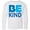 AA-White, variant on Inktastic Be Kind Logo in Blue Long Sleeve Youth T-Shirt