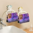 thumbnail image 6 of 6PCS Dish Towels and Dish Cloths Reuseable Dishcloths Sets for Washing Dishes, Cooking, Baking Size 11" x 11" Christmas Trees with Lights, 6 of 9