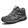 thumbnail image 2 of Akiihool Men's Snow Boots Mens Snow Boots Winter Boots Men's Winter Boots Snow Boots Walking Boots (Grey,8.5), 2 of 3