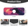Vsdgher Mystical Dragon Under Moon Kitchen Sink Splash Guard Faucet Mat