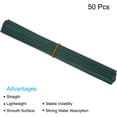 thumbnail image 3 of MECCANIXITY Fiber Reed Diffuser Sticks 8.6" x3mm for Aroma Fragrance Essential Oil, Dark Green Pack of 50, 3 of 5