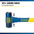 thumbnail image 3 of Estwing 4-Pound Hard Face Sledge Hammer, 50-55 HRC, 16-Inch Fiberglass Handle, Overstrike Protection, Textured Grip, 3 of 8
