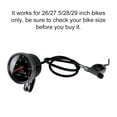 thumbnail image 4 of Bicycle Mechanical Code Table Mountain Bike Code Table Cycling Odometer Stopwatch Wired Speedometer Bike Accessories, 4 of 6