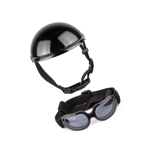 Greeniant Casco para perros Gafas para gatos Suministros para mascotas Regalo dulce Mano de obra a prueba de sol Transpirable Firmeza a prueba de Type3 NO3