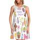 thumbnail image 1 of Fotbe Happy Easter1 Vestido de Verano sin Mangas para Mujer – Vestido Midi Línea A, Estilo Camiseta Floral, Vestido Playero Casual y Fluido, 1 of 7