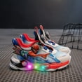 thumbnail image 6 of Kids LED Light Up Sneakers Boys Running Shoes Lightweight Sport Outdoor Walking Shoes for Boys Christmas Birthday Children Show Gift (Toddler/Little Kid/Big Kid), 6 of 21