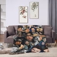 thumbnail image 4 of Sebastian Stan Blanket Soft and Warm Lightweight Fluffy Throws Blankets Rug Carpet Gift for Beach Yoga Bedroom Living Room Decoration Sofa Camping Trip Dorm Decor All Season, 4 of 6