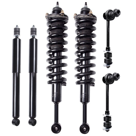 AUTOMUTO Front Complete Struts Assembly Rear Shock Absorber Stabilizer Bar Link Fit for Toyota 4Runner 2003-2018 ,for Toyota FJ Cruiser 2007-2014 Replace for 37270 171371L 171371R K80469