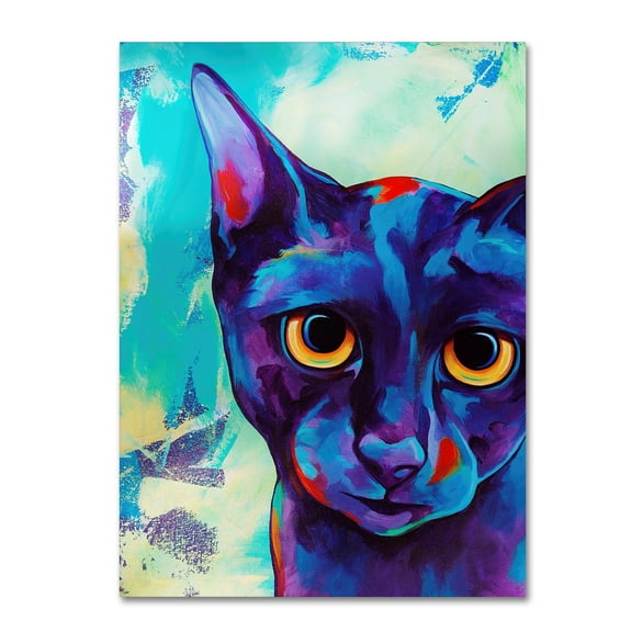 Trademark Fine Art 'Cameo Cat' Canvas Art by Corina St. Martin