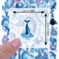 thumbnail image 6 of 35pcs-50pcs Aquatic Stickers Kids Stickers Nautical Stationery Stickers Ocean Animal Stickers for Laptops Suitcase Refrigerator, 6 of 9