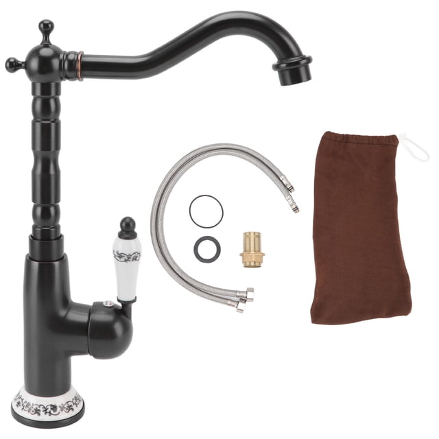 <p>Brass Kitchen Faucet, European Antique 360 Rotating Kitchen Faucet Ceramic Disc Filter For Bar For Home</p>