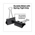 thumbnail image 4 of Binder Clips In Dispenser Tub, Large, Black/silver, 12/pack | Bundle of 5, 4 of 7