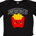 thumbnail image 4 of Inktastic French Fries Powered By Fries Boys or Girls Long Sleeve Baby Bodysuit, 4 of 5