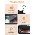 thumbnail image 4 of Neceser de viaje Manuqia con organizador de joyas negro, 4 of 8
