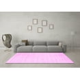 thumbnail image 3 of Ahgly Company Indoor Round Abstract Pink Contemporary Area Rugs, 6' Round, 3 of 4
