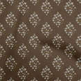 thumbnail image 1 of oneOone Polyester Spandex Brown Fabric Asian Block Floral Fabric For Sewing Printed Craft Fabric By The Yard 56 Inch Wide, 1 of 4