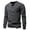 Dark Gray, variant on VJATTWR Men's Long Sleeve Pocket T-Shirt, Classic Casual Style, Ribbed Crewneck, Durable Hem S