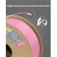 thumbnail image 3 of Filamento DURAMIC 3D PLA+ de 1,75 mm, 1 kg, color rosa para impresora 3D, 3 of 8