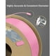 thumbnail image 3 of Filamento DURAMIC 3D PLA+ de 1,75 mm, 1 kg, color rosa para impresora 3D, 3 of 8