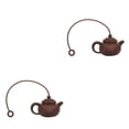 thumbnail image 4 of Billuyoard Infusores de té de silicona Gel estilo chino Mini tetera de arcilla bonita forma infusor bolsa de té filtro de hojas difusor Café 2piezas Billuyoard CBP053452, 4 of 6