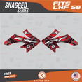 thumbnail image 2 of Kalair GFX Graphics Kit for Honda CRF50 (2004-2012) Snagged Series, 2 of 5