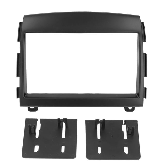 Marco de Panel modificado para coche Fascia 2DIN ABS Audio CD DVD reemplazo para Hyundai Sonata 2006