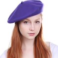 thumbnail image 2 of New Women's Warm 100% Wool Fashion French Berets Tam Beanie Slouch Hat Cap, 2 of 2