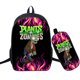 thumbnail image 1 of Mochila escolar de anime Plants Zombies con bolsa de almuerzo y bolsa para lápices, 1 of 3