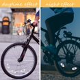 thumbnail image 4 of Hweilai 10 Pcs Bike Spoke Reflectors, Bike Reflector Suitable for All Type Folding Car Mountain Bike Performance Other Cars（silver）, 4 of 5