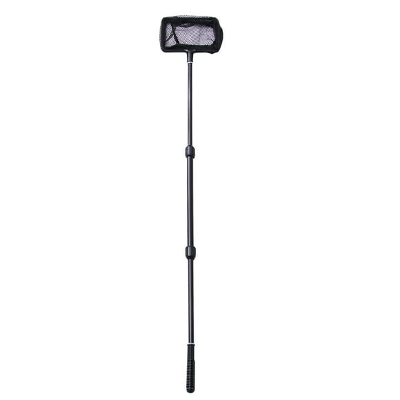 MasteelfCA Extendable Fishing Net Plastic Pole Handle Telescopic Landing Net Tuck Net for Fish Tank Lakes Ponds (Size S)