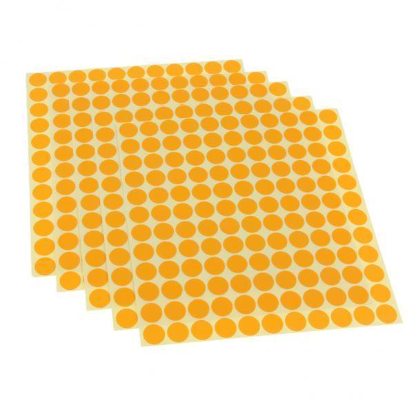 2x5 Hojas Botella de Aceite Esencial Etiquetas Autoadhesivas Naranja Colco Etiquetas de aceites esenciales