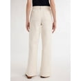 thumbnail image 4 of Free Assembly's Women's and Women's Plus Wide Leg Jeans with Patch Pockets, 30", 32", and 34" Inseams, Sizes 0-28, 4 of 5