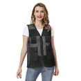 thumbnail image 3 of TOPTIE Adult Mesh Vest Zipper Supermarket Team Volunteer Multi-pocket Uniform Vest, 3 of 6