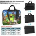 thumbnail image 2 of My Singing Monsters Laptop Carrying Case 14 Inch Laptop Bag Computer Protective Case Shoulder Strap Carrying Briefcase Messenger Bag, 2 of 9