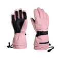thumbnail image 3 of SHUNSUI Men Ski Gloves Snowboard Warm Color Blocking Winter Cold, 3 of 3