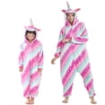 thumbnail image 1 of Pijamas de unicornio para bebé, niño y niña, mono de invierno, Kigurumi, Panda, dinosaurio, Dálmata, ropa de dormir, 1 of 4