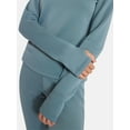 thumbnail image 3 of Ozark Trail Women's Warmest Thermal Long Sleeve Fleece Mockneck Top, Sizes XS-XXL, 3 of 5