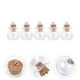 thumbnail image 3 of EeaseMX 5 frascos de corcho con mensaje, pequeñas botellas de vidrio para deseos, decoración DIY., 3 of 8