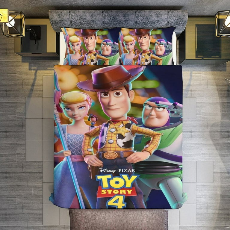 Toy Story Bedding Comforter Sets, 3-Piece Bedding Set Soft Warm