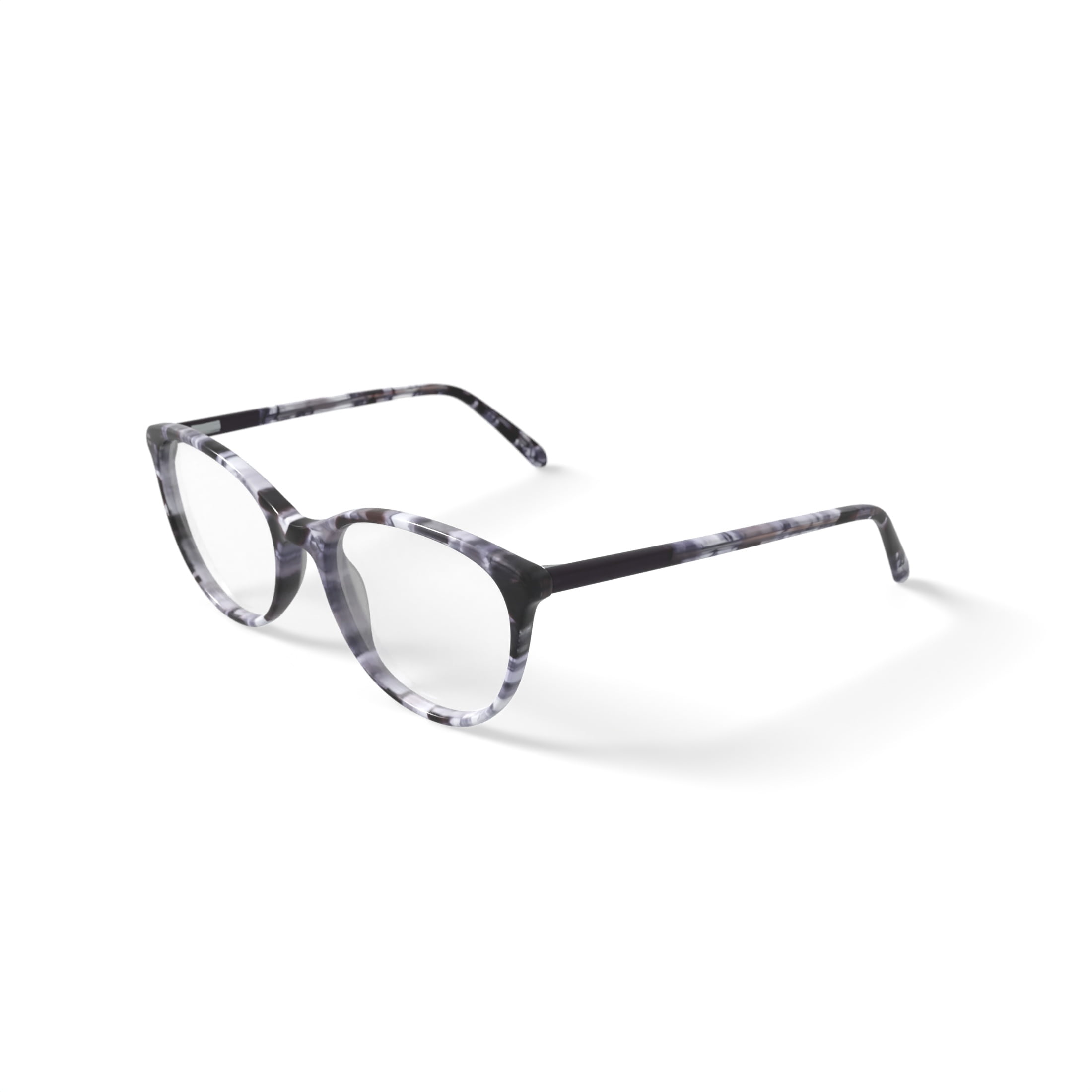 Flower Women's FLR6052 Prescription Eyeglasses with Case, Purple Pearl