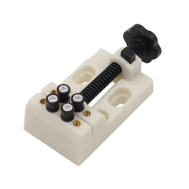 Mini Étau de Banc Petite Pince de Table avec Pinces Réglables Outil Multifonction pour Sculpture de Bijoux Réparation de Montres Modélisme et Électronique