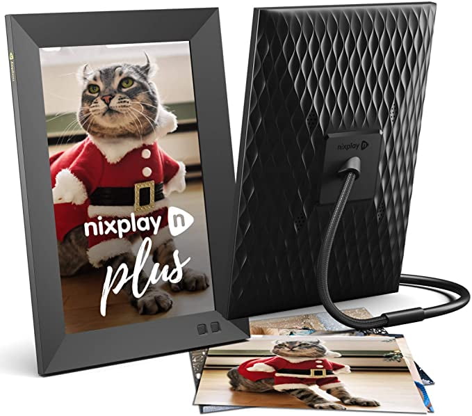 Nixplay Smart Wifi Digital Photo Frame 10.1inch with 1Year Nixplay
