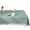 Waffle green white [long table], variant on ENTASSER Dustproof outdoor tablecloths with fringes, crease free cotton linen tablecloths for parties, buffetsdiamond white [long table]90*120