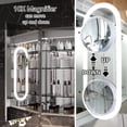 thumbnail image 6 of Smart LED Medicine Cabinet with High-Power Outlet, 36x36 Inch, Stepless Dimming Anti-Fog Mirror, Reinforced Storage for Bathroom Organization & Makeup Prep, 6 of 9