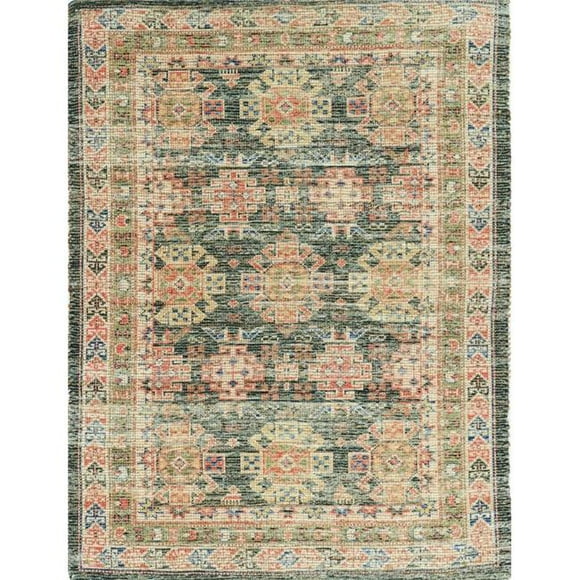 HomeRoots 353142 7 ft. 6 in. x 9 ft. 6 in. Jute Charcoal Area Rug
