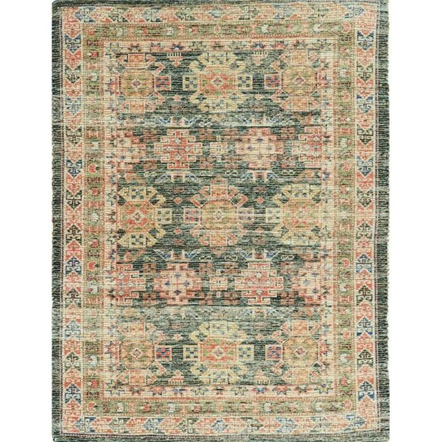 HomeRoots 353142 7 ft. 6 in. x 9 ft. 6 in. Jute Charcoal Area Rug