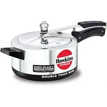 Hawkins Hevibase Pressure Cooker, Aluminum, Silver, 3.5 Liters